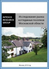 Исследование рынка коттеджных поселков Московской области